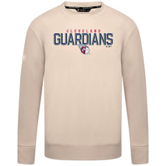 Cleveland Guardians Levelwear Mandate Carve Tri-Blend Sweatshirt - Khaki Sweatshirts