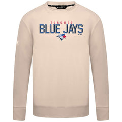 Toronto Blue Jays Levelwear Mandate Carve Tri-Blend Sweatshirt - Khaki Sweatshirts