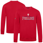 Philadelphia Phillies Levelwear Zane Journey Sweatshirt - Red Sweatshirts