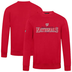 Washington Nationals Levelwear Zane Journey Sweatshirt - Red Sweatshirts