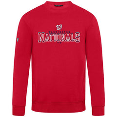Washington Nationals Levelwear Zane Journey Sweatshirt - Red Sweatshirts