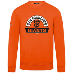 San Francisco Giants Levelwear Zane Banner Arch Sweatshirt - Orange Sweatshirts