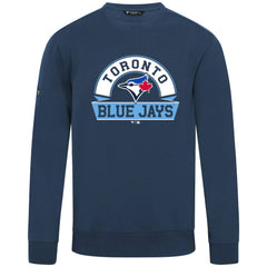 Toronto Blue Jays Levelwear Zane Banner Arch Sweatshirt - Navy Sweatshirts