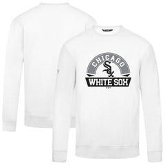 Chicago White Sox Levelwear Zane Banner Arch Sweatshirt - White Sweatshirts