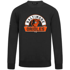 Baltimore Orioles Levelwear Zane Banner Arch Sweatshirt - Black Sweatshirts