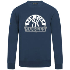 New York Yankees Levelwear Zane Banner Arch Sweatshirt - Navy Sweatshirts