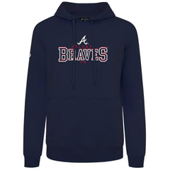 Atlanta Braves Levelwear Podium Journey Hoodie - Navy Hoodies
