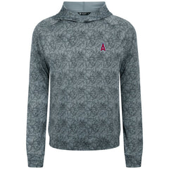 Los Angeles Angels Levelwear Albatross Raglan Hoodie - Gray Hoodies