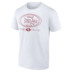 Brock Purdy San Francisco 49ers Outline Player T-Shirt White