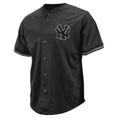 MLB New York Yankees Profile Big & Tall Pop Fashion Jersey - Black