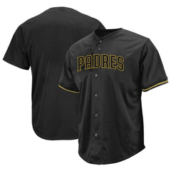 MLB San Diego Padres Profile Big & Tall Pop Fashion Jersey - Black