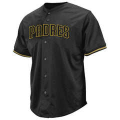 MLB San Diego Padres Profile Big & Tall Pop Fashion Jersey - Black