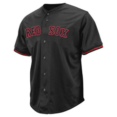 Boston Red Sox Profile Big & Tall Pop Fashion Jersey - Black Jerseys
