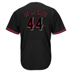 MLB Elly De La Cruz Cincinnati Reds Profile Big & Tall Pop Fashion Jersey - Black