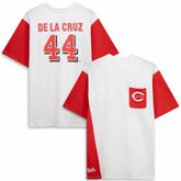 Elly De La Cruz Cincinnati Reds Profile Big & Tall Player Name & Number T-Shirt - White/Red T-shirts