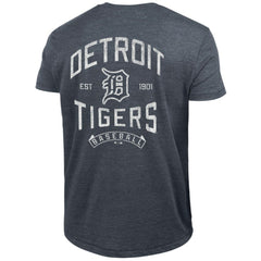 Detroit Tigers Champion Vintage 3-Hit Tri-Blend T-Shirt - Navy T-shirts