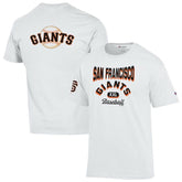 San Francisco Giants Champion 3-Hit Jersey T-Shirt - White Jerseys