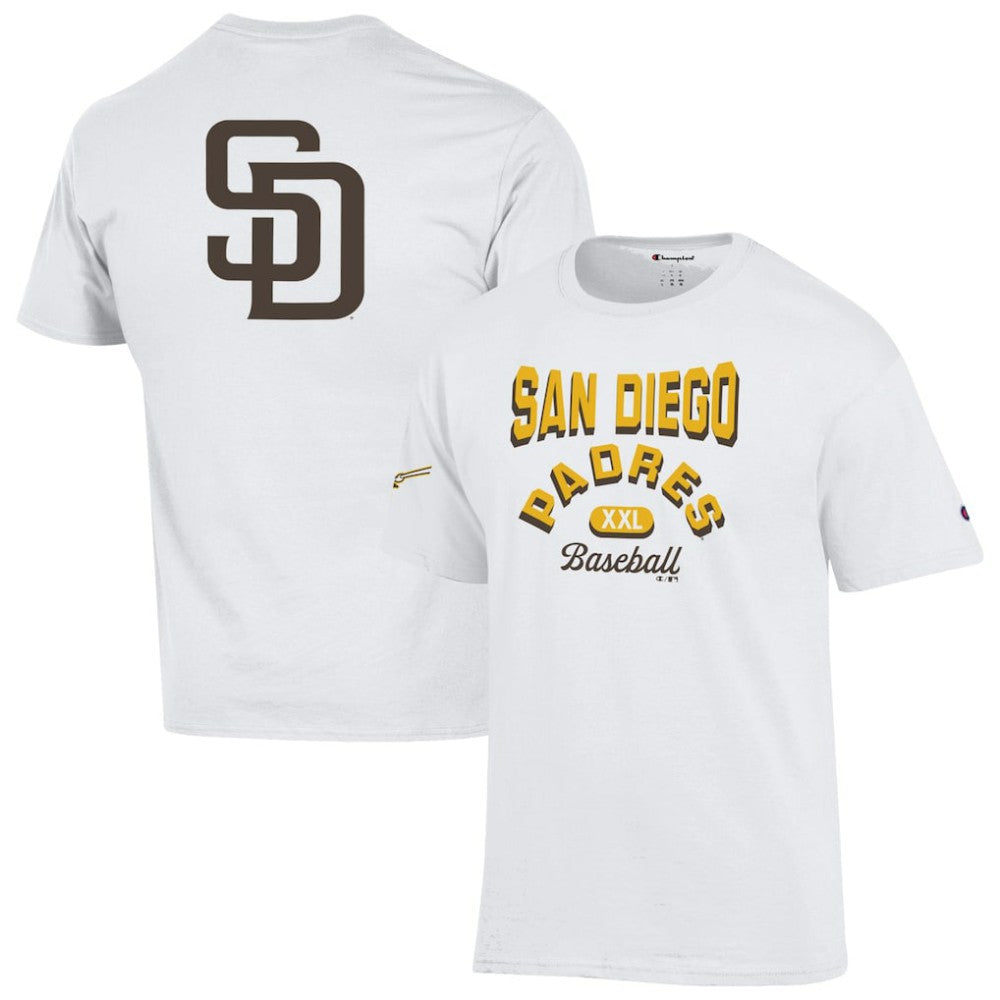 San Diego Padres Champion 3-Hit Jersey T-Shirt - White Jerseys