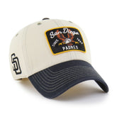 San Diego Padres '47 Keepsake Collection Clean Up Adjustable Hat - Natural/Black Hats