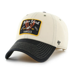 New York Yankees '47 Keepsake Collection Clean Up Adjustable Hat - Natural/Black Hats
