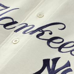MLB New York Yankees Profile Big & Tall Two-Color Fashion Jersey - Cream/Navy