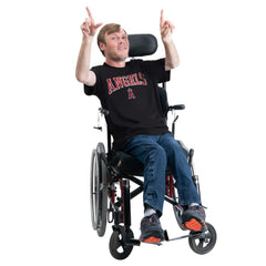 Los Angeles Angels G-III Sports by Carl Banks Adaptive Classic Team Spirit T-Shirt - Navy T-shirts
