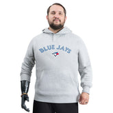 Toronto Blue Jays G-III Sports by Carl Banks Adaptive Lockup Fleece Hoodie - Gray Hoodies