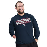 Cleveland Guardians G-III Sports by Carl Banks Adaptive Long Sleeve T-Shirt - Navy T-shirts