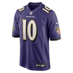 NFL DeAndre Hopkins Baltimore Ravens Team Game Jersey - Purple