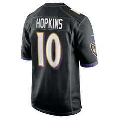 NFL DeAndre Hopkins Baltimore Ravens Alternate Game Jersey - Black