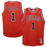 NBA Derrick Rose Chicago Bulls Youth 2008/09 Hardwood Classics Swingman Jersey sale - Red