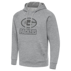 Green Bay Packers Antigua Victory Hoodie Heather Gray