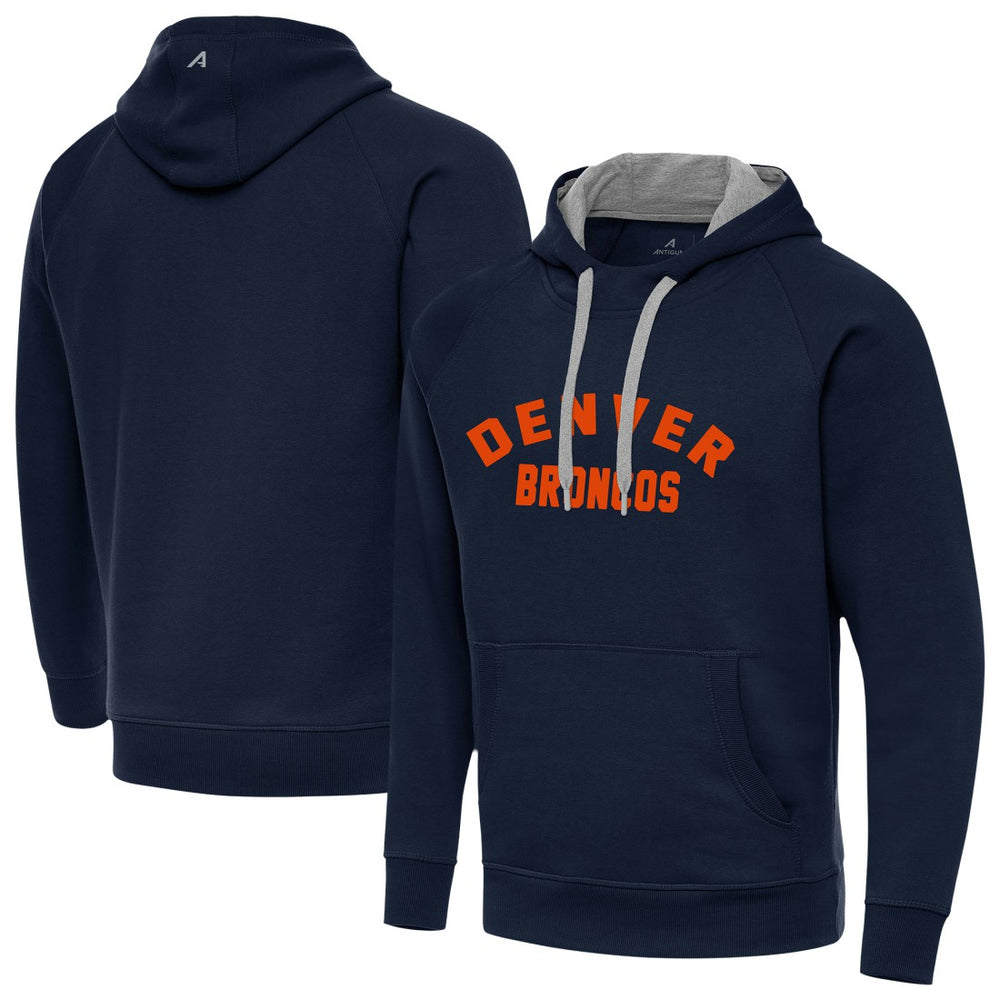 Denver Broncos Antigua Victory Hoodie Navy