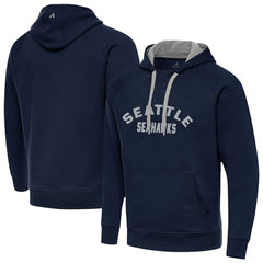 Seattle Seahawks Antigua Victory Hoodie Navy