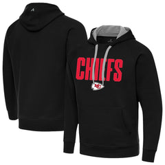 Kansas City Chiefs Antigua Victory Hoodie Black
