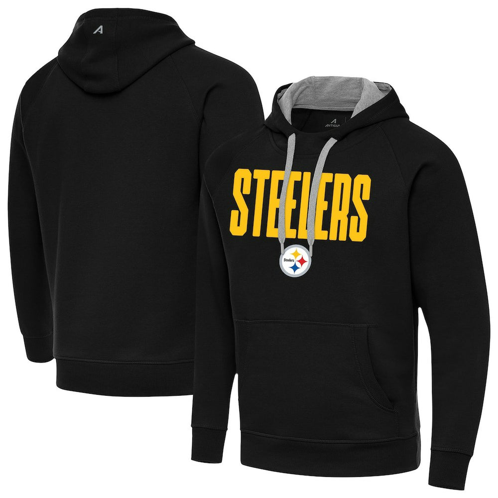 Pittsburgh Steelers Antigua Victory Hoodie Black
