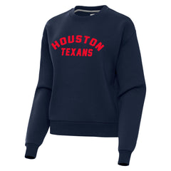 Houston Texans Antigua Women's Victory Sweatshirt Navy