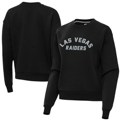 Las Vegas Raiders Antigua Women's Victory Sweatshirt Black