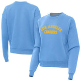 Los Angeles Chargers Antigua Women's Victory Sweatshirt Powder Blue