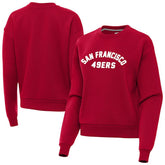 San Francisco 49ers Antigua Women's Victory Sweatshirt Scarlet