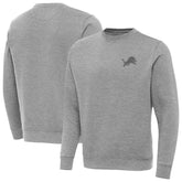 Detroit Lions Antigua Victory Sweatshirt Heather Gray