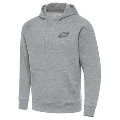 Philadelphia Eagles Antigua Victory Hoodie Heather Gray