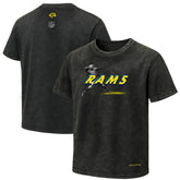 Los Angeles Rams EQUIHUA Retro T-Shirt Black