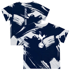 Tottenham Hotspur Vive La Fete Youth Paint Brush T-Shirt Navy sale