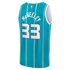 NBA Liam McNeeley Charlotte Hornets Fast Break Replica Jersey - Teal - Icon Edition