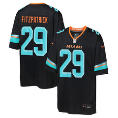 NFL Minkah Fitzpatrick Miami Dolphins Youth 2025 Rivalries Collection Game Jersey - Pitch Blue