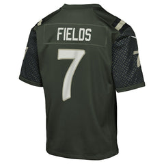 NFL Justin Fields New York Jets Youth 2025 Rivalries Collection Game Jersey - Gotham Green