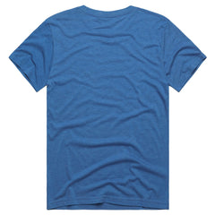 Barry Sanders Detroit Lions Homage Unisex Retired Player Classic Caricature Tri-Blend T-Shirt Blue