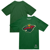 NHL Minnesota Wild Mitchell & Ness Heritage T-Shirt - Green