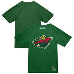 NHL Minnesota Wild Mitchell & Ness Heritage T-Shirt - Green